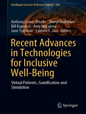 cover image of Recent Advances in Technologies for Inclusive Well-Being
